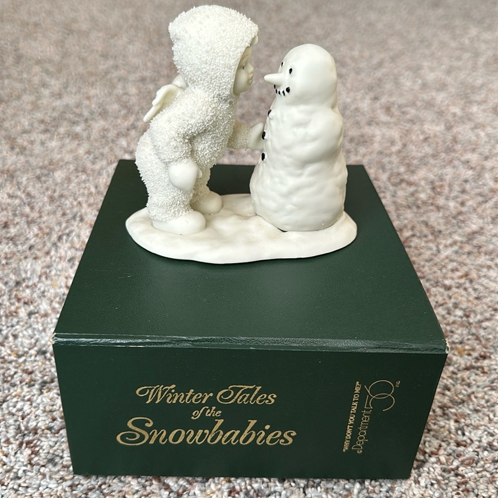 “Why don’t you talk to me” Snowbabies figurine